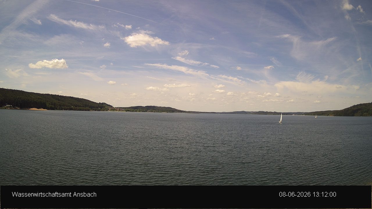 Live-Webcam: Überleitung Donau-Main (WWA Ansbach)