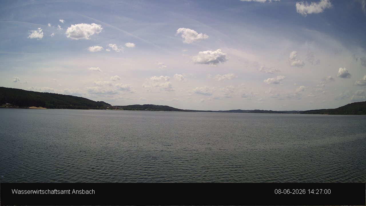 Live-Webcam: Überleitung Donau-Main (WWA Ansbach)