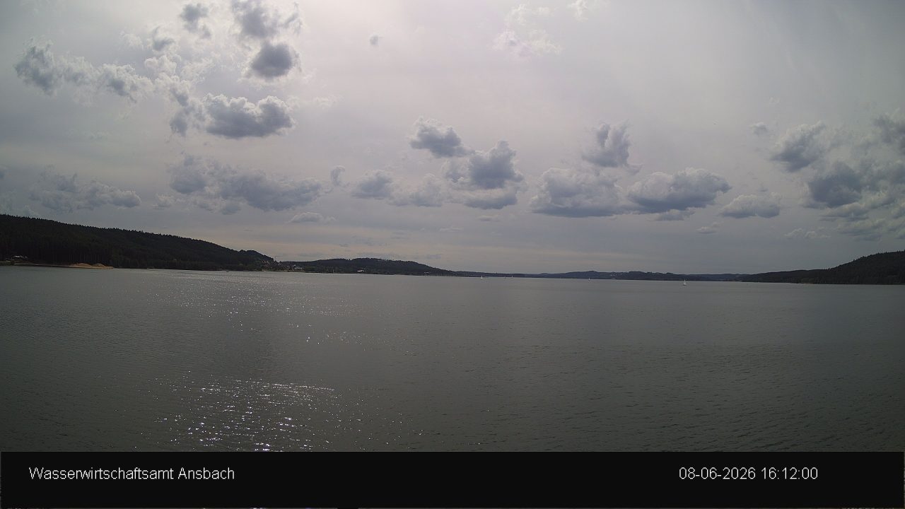 Live-Webcam: Überleitung Donau-Main (WWA Ansbach)