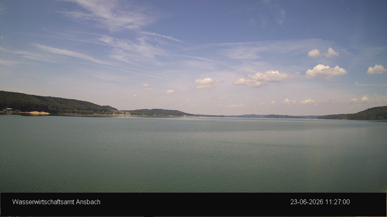 Live-Webcam: Überleitung Donau-Main (WWA Ansbach)