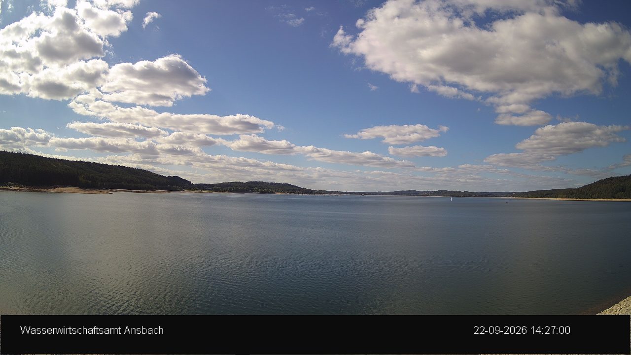 Live-Webcam: Überleitung Donau-Main (WWA Ansbach)