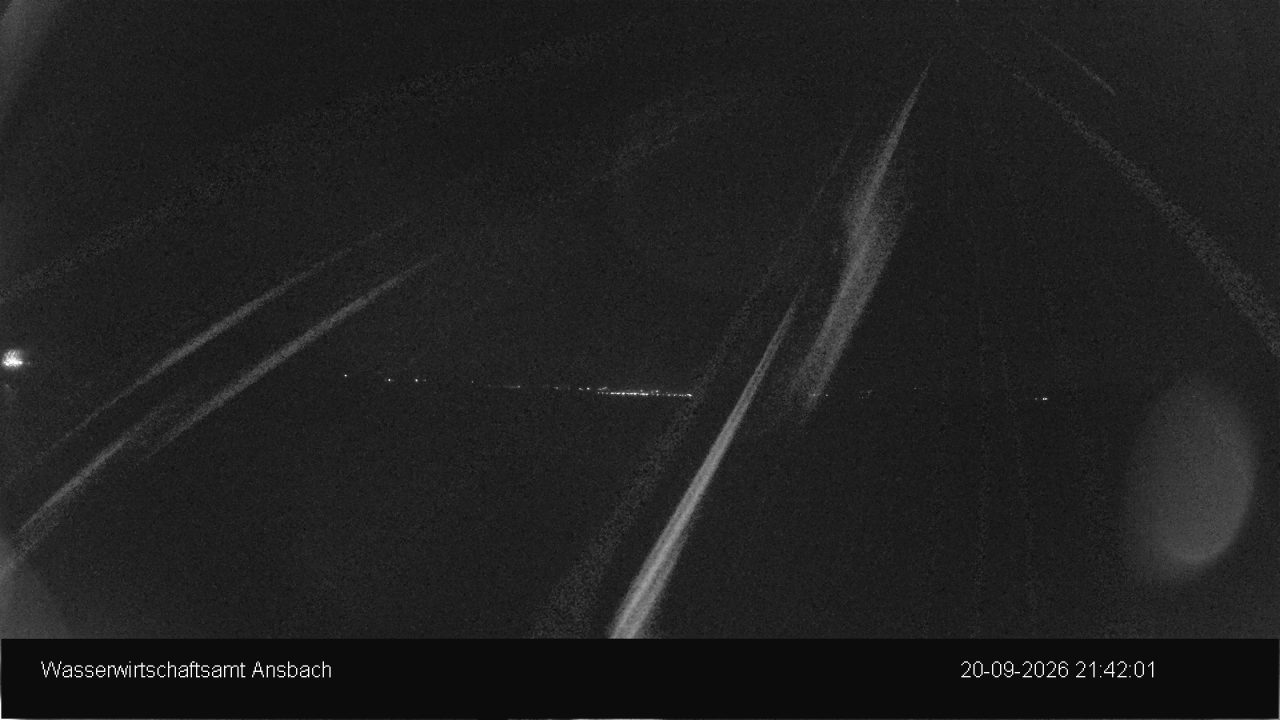 Live-Webcam: Überleitung Donau-Main (WWA Ansbach)
