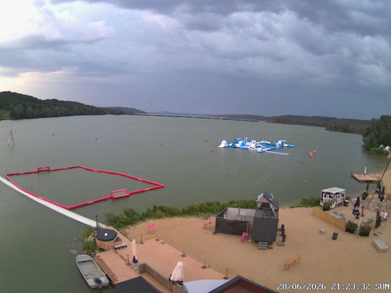 Live-Webcam: Wakepark Brombachsee Absberg