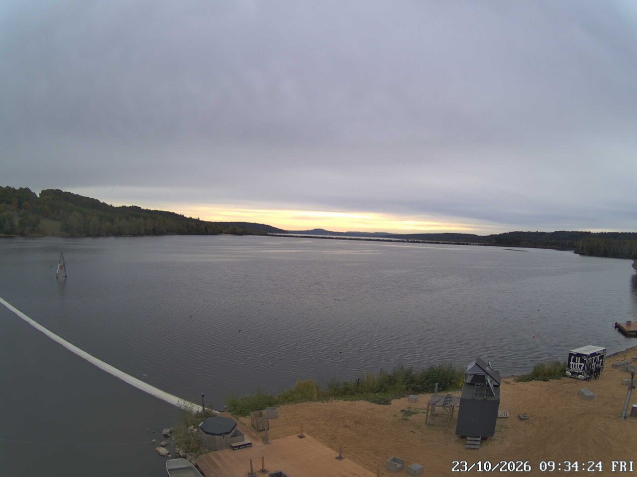Webcam Wakepark Brombachsee Absberg, Bild von 09:34 Uhr