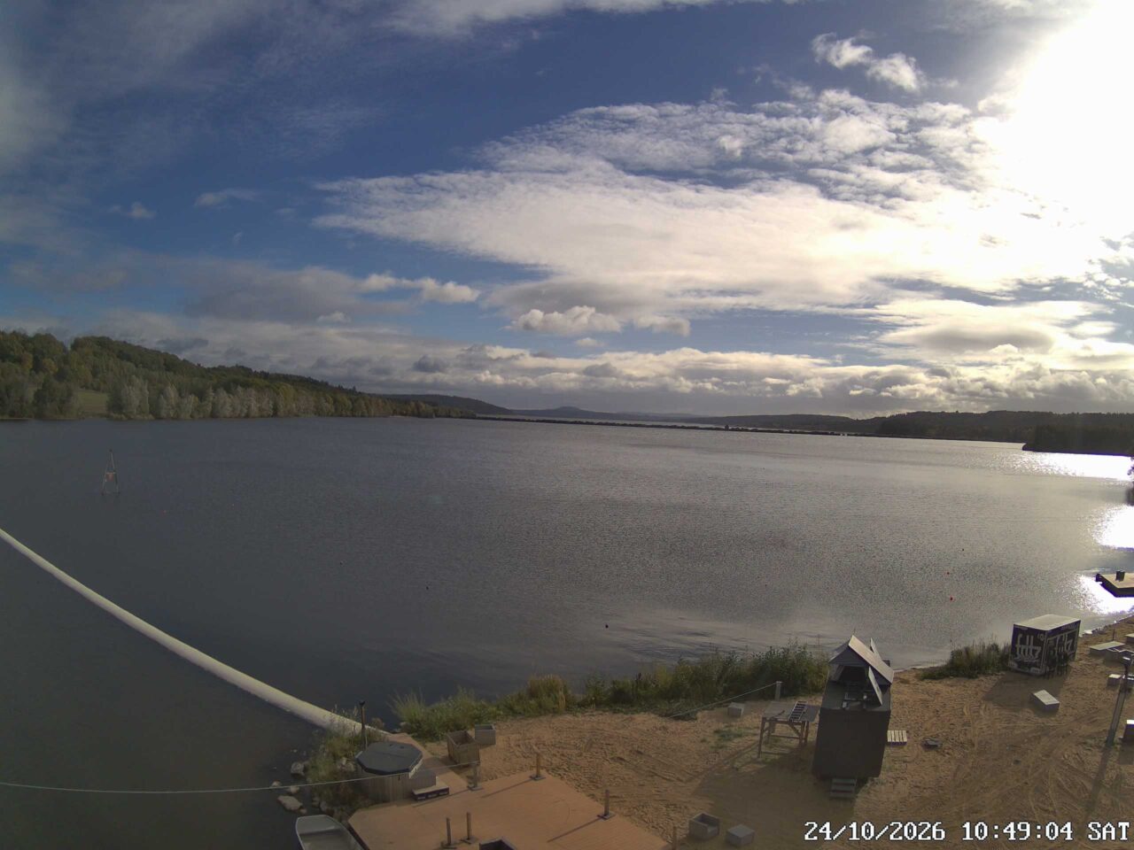 Webcam Wakepark Brombachsee Absberg, Bild von 10:49 Uhr