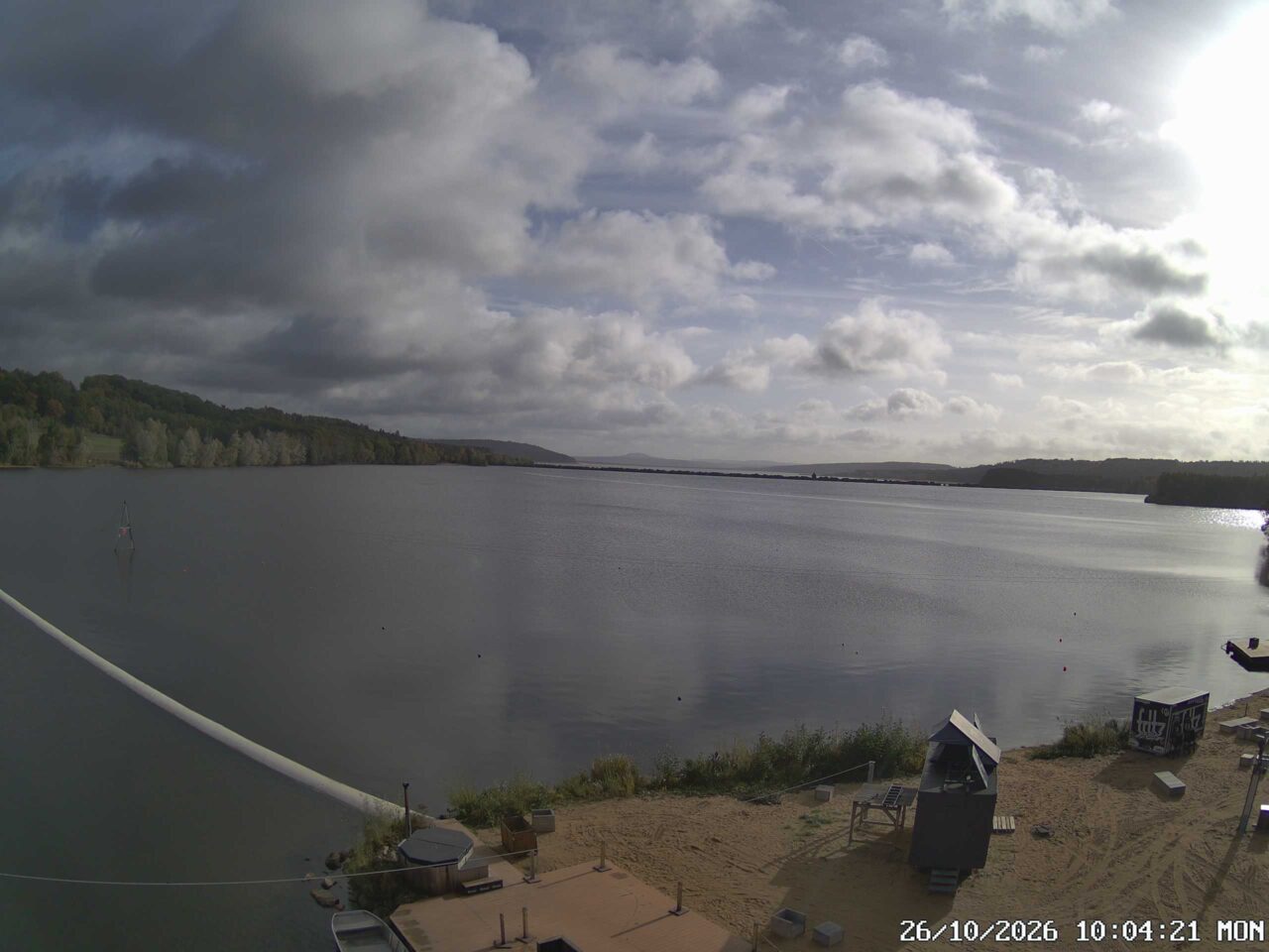 Webcam Wakepark Brombachsee Absberg, Bild von 10:04 Uhr