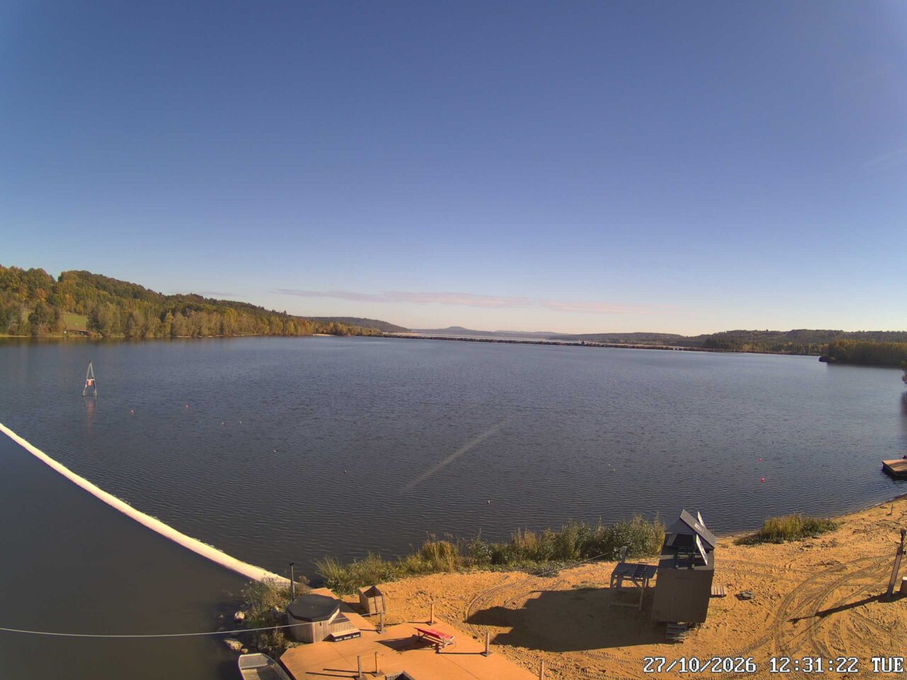 Webcam Wakepark Brombachsee Absberg, Bild von 12:31 Uhr