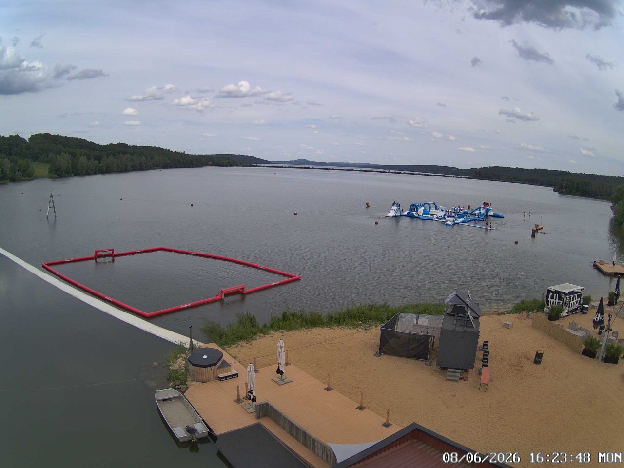 Live-Webcam: Wakepark Brombachsee Absberg
