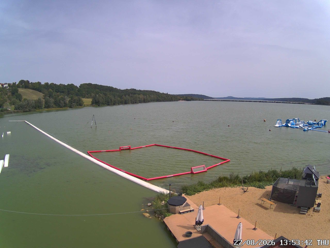 Live-Webcam: Wakepark Brombachsee Absberg