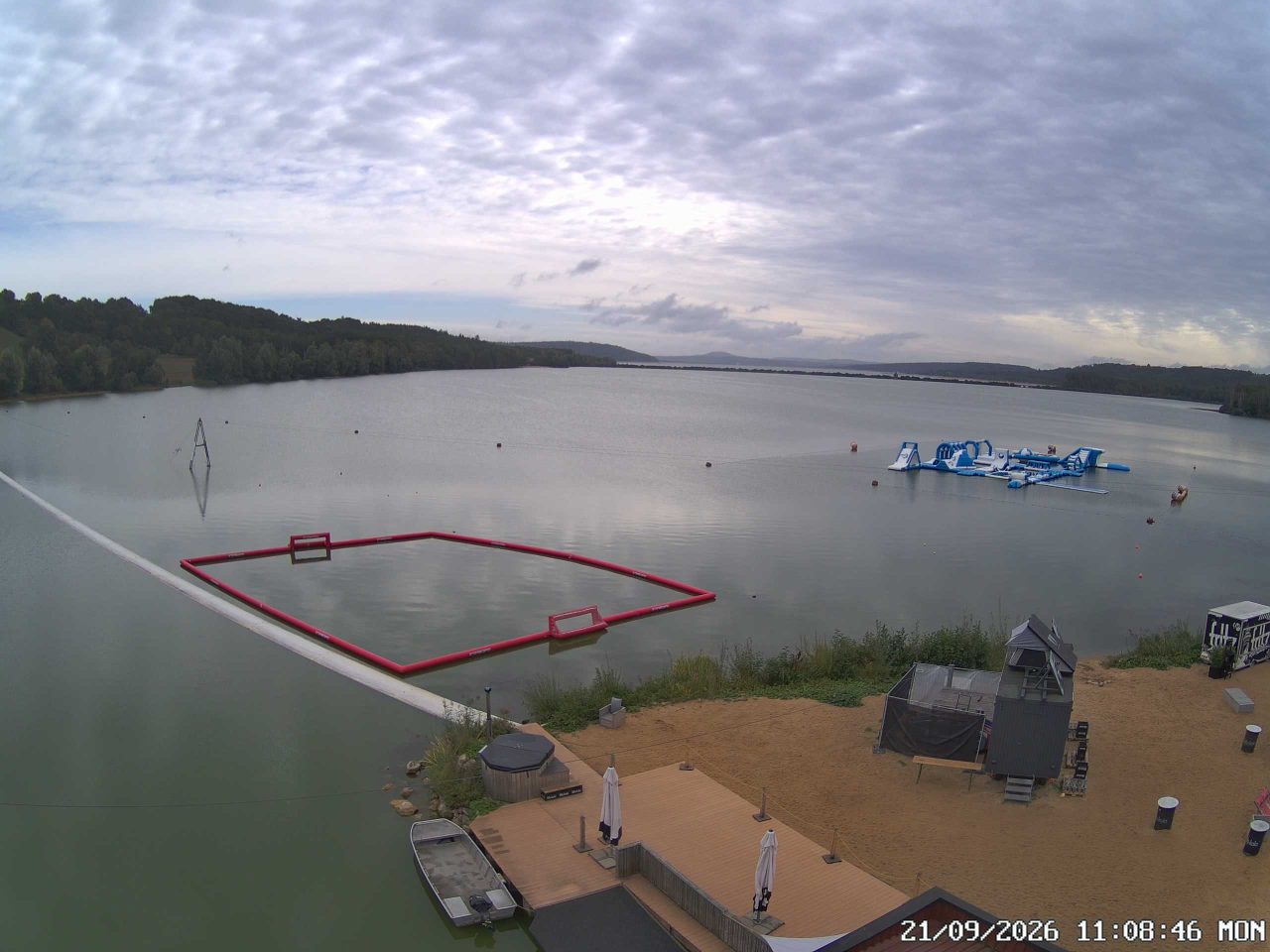 Live-Webcam: Wakepark Brombachsee Absberg